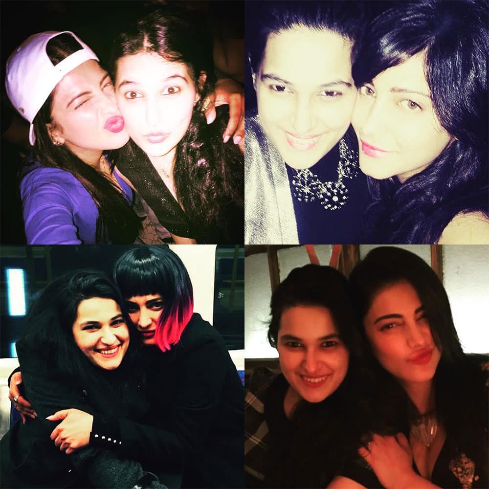 shruti haasan ‏:- Happy happy birthday to natashaabhalla tough,caring,totally mental,incredibly wise and one of… -instagram