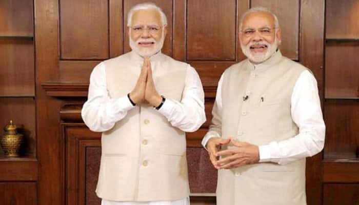 PM Narendra Modi takes his place alongside other world leaders at Madame Tussauds