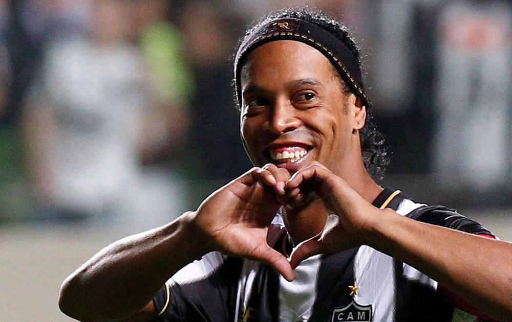 9. Ronaldinho - $93 million