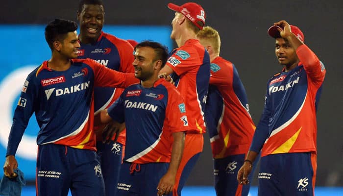 VIDEO: Watch Amit Mishra&#039;s sensational catch off Andre Russell during Kolkata Knight Riders vs Delhi Daredevils match