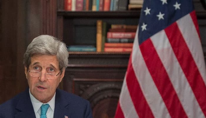John Kerry to travel to Geneva on Sunday in show of support for Syria ceasefire: US