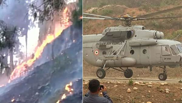 Uttarakhand forest fire: Director of Delhi&#039;s Fire Dept to visit hill state today, govt to press MI-17 choppers; at least 6 dead 