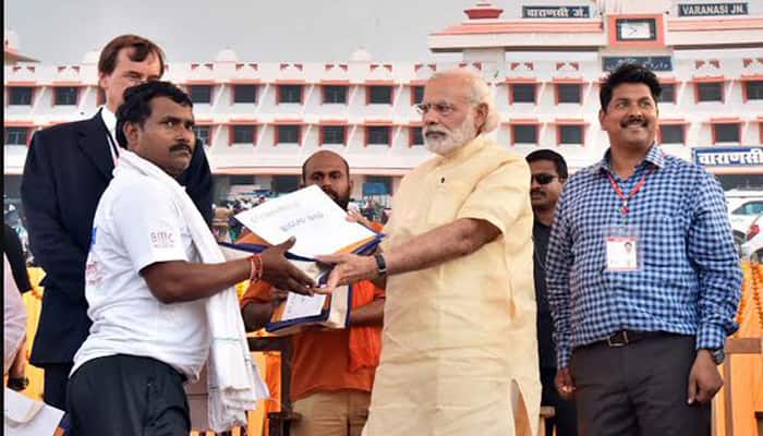 PM Modi launches solar-powered boats in Varanasi, says &#039;govt schemes should strengthen people, not vote banks&#039;