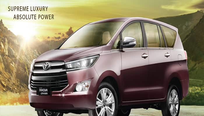  Toyota launches Innova Crysta priced up to Rs 20.78 lakh