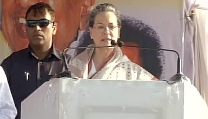 Sonia targets BJP, AINRC, AIADMK in Puducherry