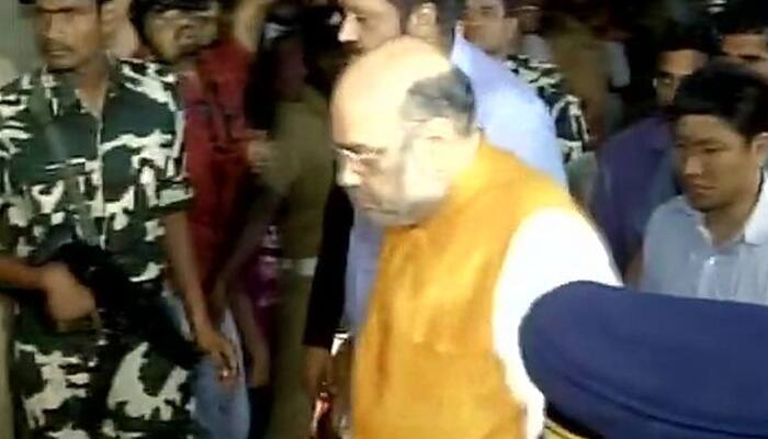 Amit Shah visits Dalit woman&#039;s family in Kerala, BJP forms panel