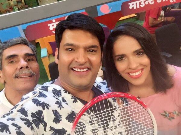 Love u Kapil thank u so much for having me on the show loved it @KapilSharmaK9 - Twitter@NSaina