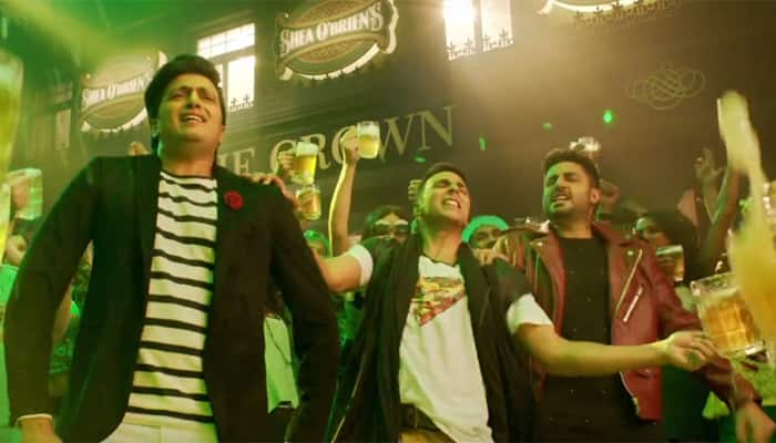 Song out: &#039;Housefull 3&#039; gang gives you a new party anthem in the form of &#039;Taang Uthake&#039;! – Watch