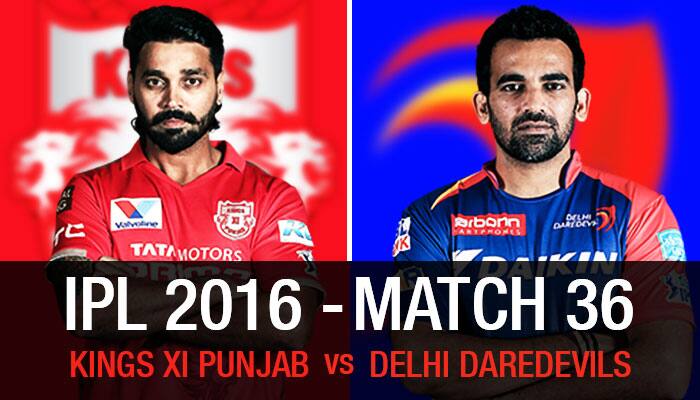 Indian Premier League 2016, Match 36: Kings XI Punjab vs Delhi Daredevils — As it happened...