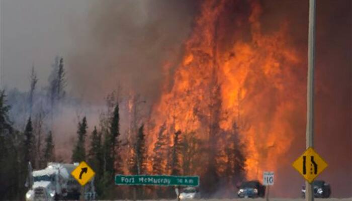 Canada wildfire may double today, situation remains `unpredictable and dangerous`
