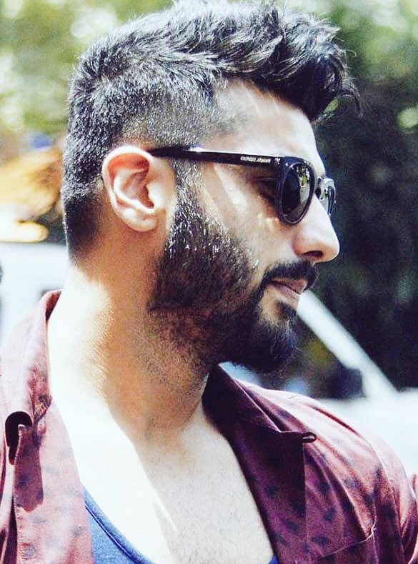 Arjun Kapoor :- Last year this time !!! Beard game on fleek #goodbeardday sharpish haircut #goodhairday !!! -twitter