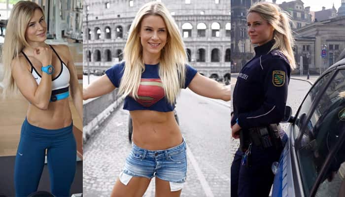 VIDEO &amp; PICS: OMG! What a toned body! This 31-year-old German police commissioner is world&#039;s hottest woman cop?