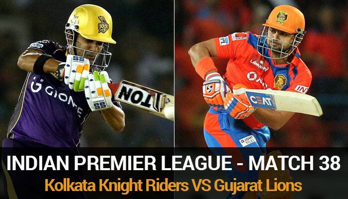 Indian Premier League 2016, Match 38: Kolkata Knight Riders vs Gujarat Lions — As it happened...