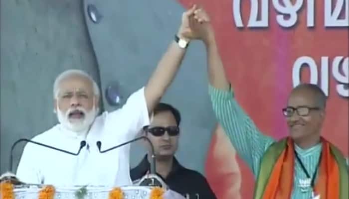 WATCH: Powerful speech of PM Narendra Modi announcing RSS man as BJP candidate for Kerala polls; his legs were chopped off