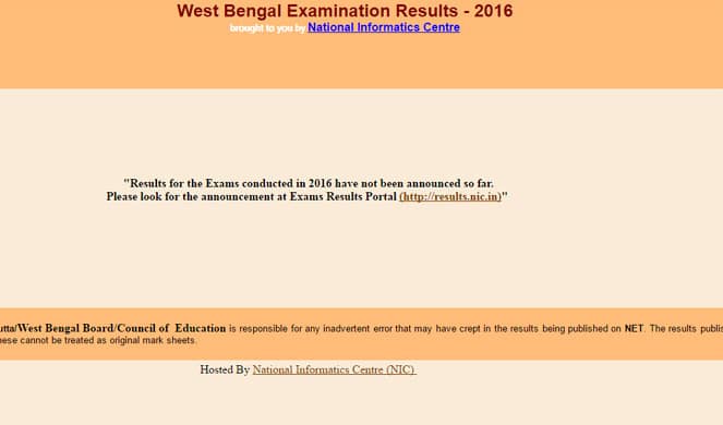 West Bengal board 10th Results 2016: Madhyamik Pariksha Class 10th Results to be declared today on May 10 on wbresults.nic.in