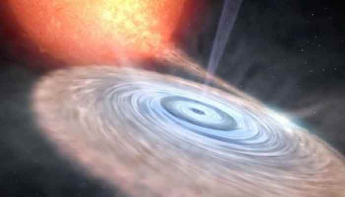Intense wind from nearby black hole discovered
