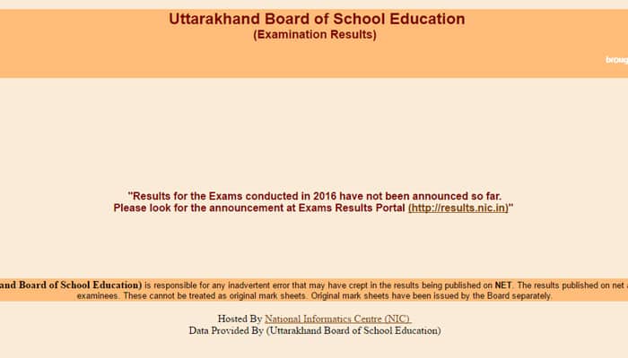 Uttarakhand Board Class 10th result 2016 likely to be declared on 26th May 2016