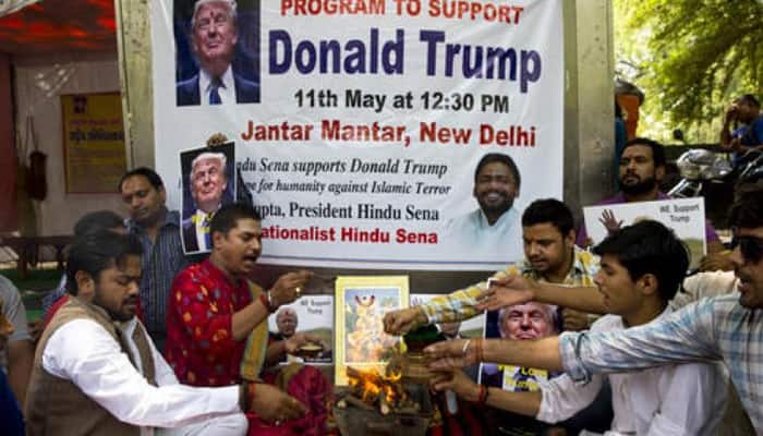Unbelievable! &#039;Havan&#039; in India for Donald Trump&#039;s victory in US presidential elections - Watch 