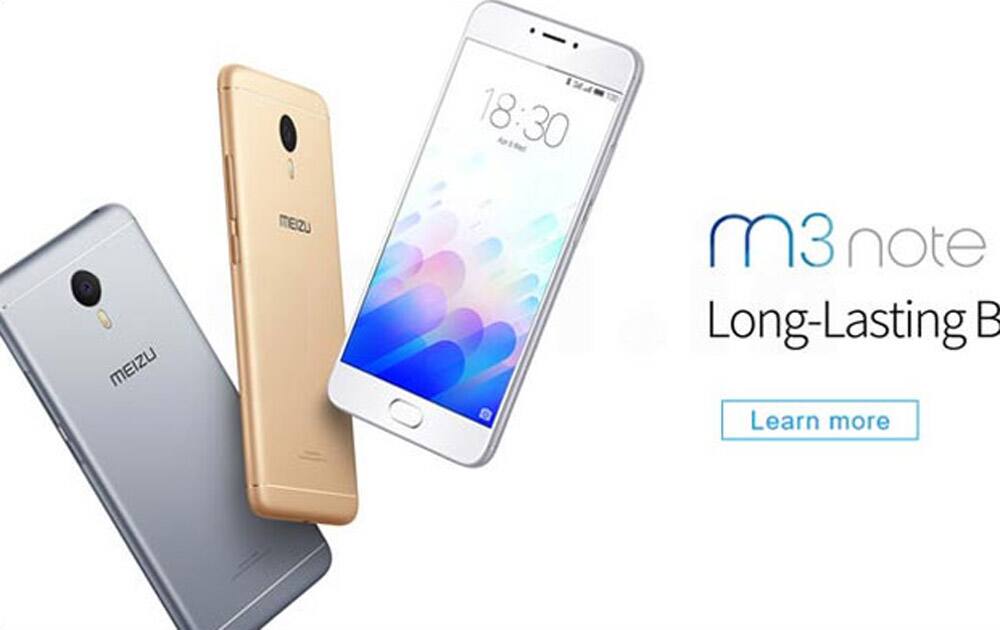 Meizu M3 Note priced at Rs 9,999. Comes with 5.5-inch display, Octa-core Helio P10 processor clocked at 1.8 GHz CPU coupled with 3GB of RAM.