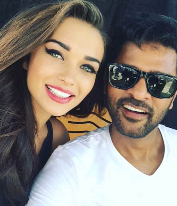 Another reunion on set today for #2in1 song shoot. Shaking a leg with India's M.J @PDdancing- twitter@iamAmyJackson