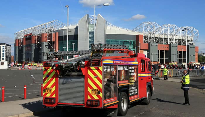 Controlled explosion carried out at Manchester United stadium after match abandoned
