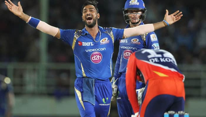 IPL 2016, Match 47: Krunal Pandya&#039;s 86 powers Mumbai Indians to 80-run win over Delhi Daredevils