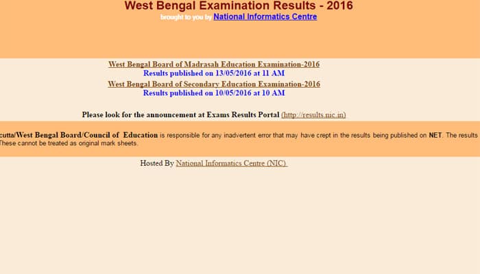 WBCHSE HS Result 2016: West Bengal 12th (+2) Result (Class XII) to be announced today on May 16 at 10 am on wbresults.nic.in