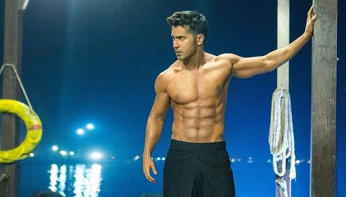 &#039;Badrinath Ki Dulhania&#039;: Varun Dhawan flaunts toned midriff - See pic