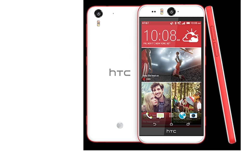 HTC Desire Eye priced at 27,879.It Comes with 13MP rear camera spec to spec including a dual LED flash it is waterproof and comes pre-loaded with HTC’s Eye experience.