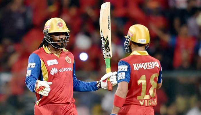 KKR vs RCB: Virat Kohli breaks Royal Challengers Bangalore teammate Chris Gayle&#039;s IPL batting record