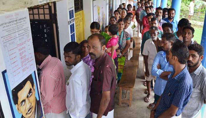 Voting percentage touches 77.35 percent in Kerala