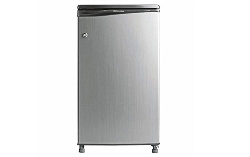 Electrolux EC090P 80 Litres Direct Cool Single Door priced at Rs  9,096 (Snapdeal). It comes with 80 Litres capacity,Stabilizer Free Operation,Direct Cool technology,  Anti Bacterial Gasket.
