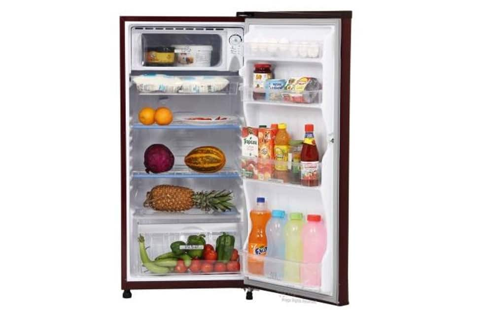 Panasonic NR A195RMP Single Door 190 Litres priced at Rs 9,990 (Amazon). It comes with 190ltr capacity ,Direct Cool technology, 1 Year Warranty on the Refrigerator and 5 Years on the Compressor from Panasonic.
