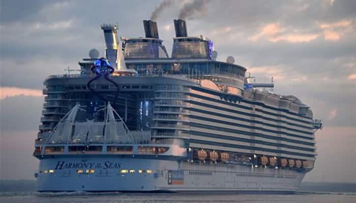 Harmony of the Seas: World&#039;s biggest-ever cruise ship is 50 metres longer than the height of Eiffel Tower