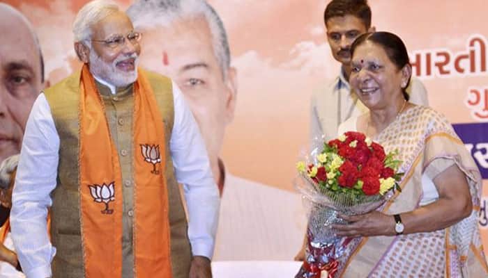 Anandiben refutes reports of her exit as Gujarat CM