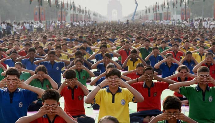 After controversy breaks out, AYUSH Ministry​ says chanting &#039;Om&#039; not compulsory on International Yoga Day