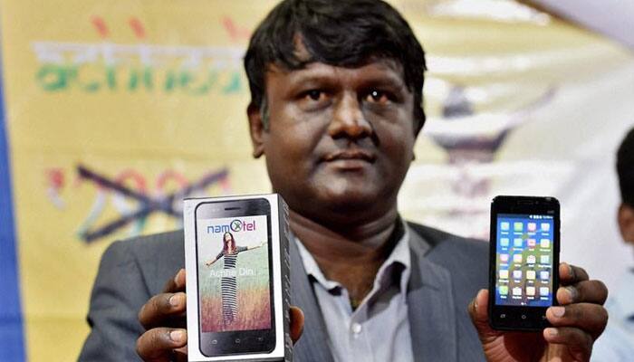 Unbelievable! At Rs 99, Namotel Acche Din is world’s cheapest smartphone