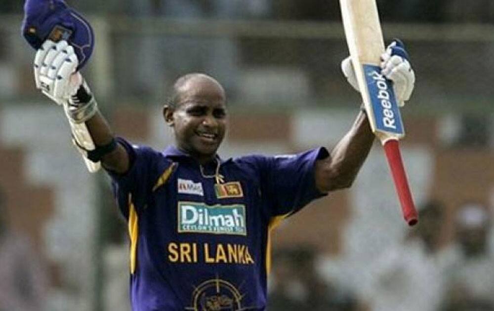 Sri Lankan legend Sanath Jayasuriya took just 45 balls to breach the 100 run barrier against the Chennai Superkings for the Mumbai Indians at the Wankhede stadium in Mumbai.