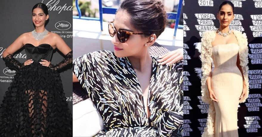 Did you notice how #SonamKapoor wore this label 4 times at #Cannes? http://bit.ly/1TRbcu9 - twitter@ELLEINDIA
