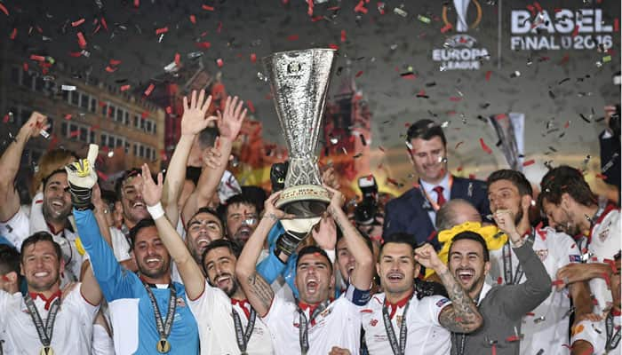 Europa League: Sevilla beat Liverpool 3-1, clinch title for third year in a row