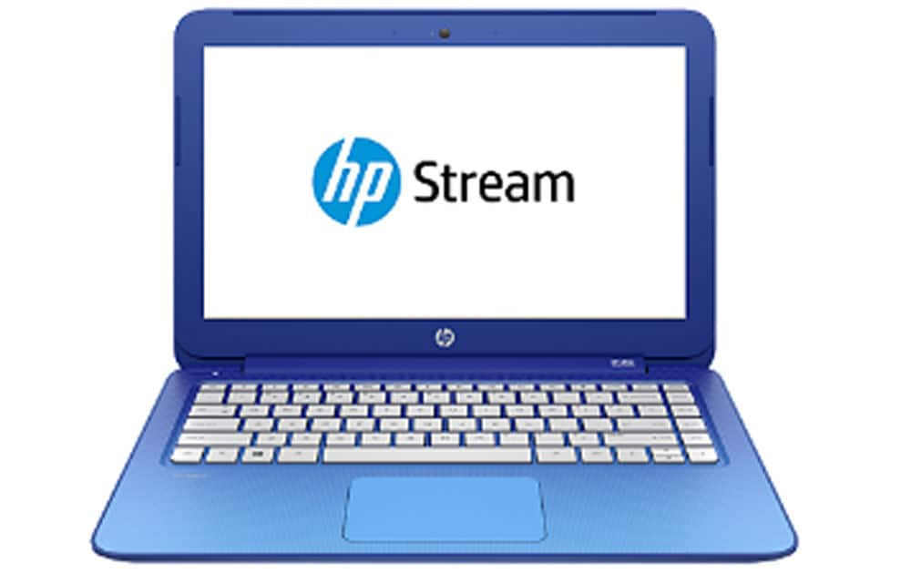 HP Stream 13-C019TU K8T73PA priced at Rs 18,959 (Flipkart). Features Celeron Dual Core, 2 GB DDR3 RAM, 32 GB EMMC HDD, Windows 8.1.