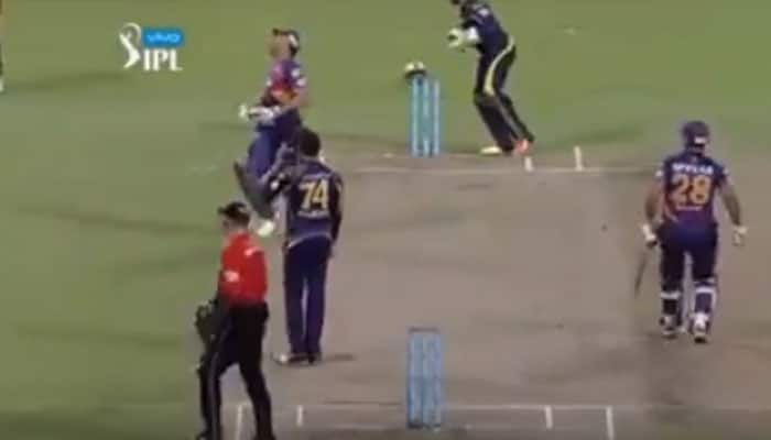 WATCH: Was this video of MS Dhoni losing cool during RPS vs KKR match taken off YouTube, IPL website?