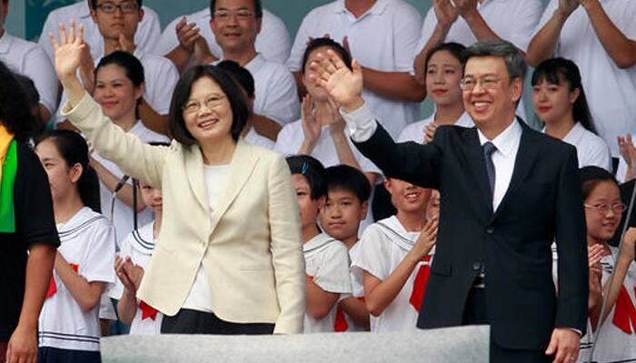 Taiwan President Tsai calls for `positive dialogue` with China