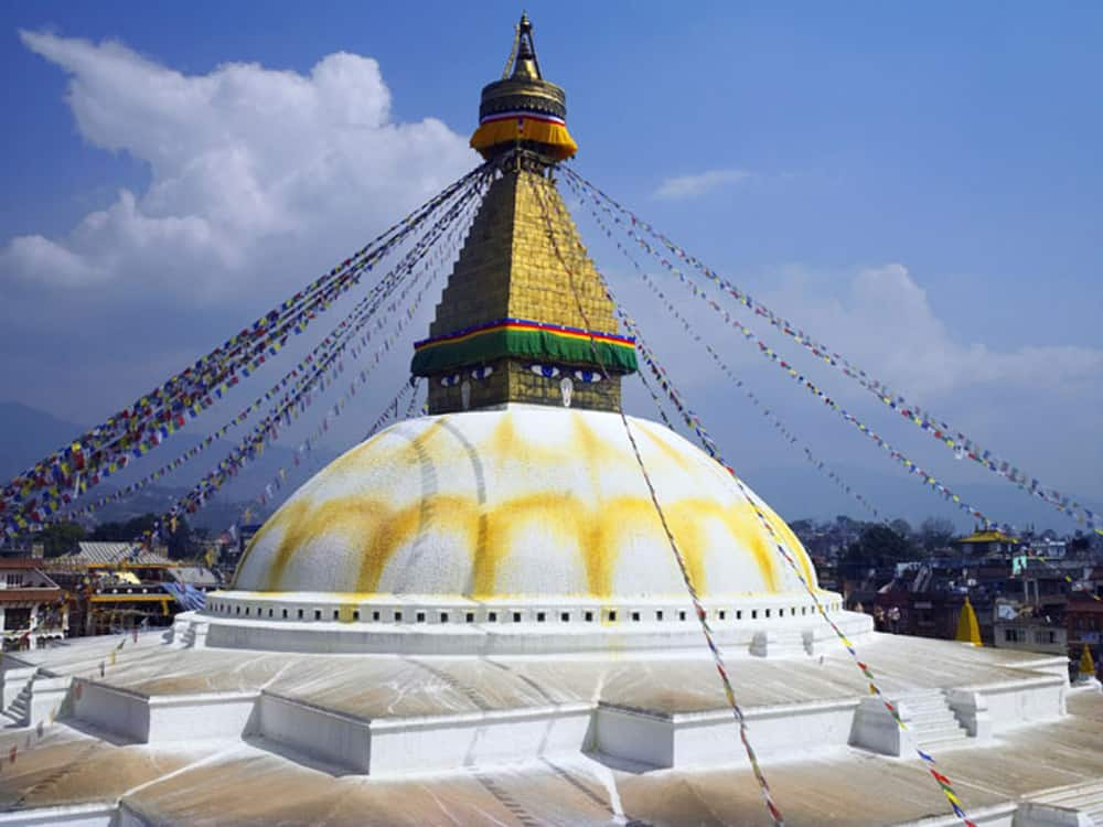 Boudhnath in Nepal.