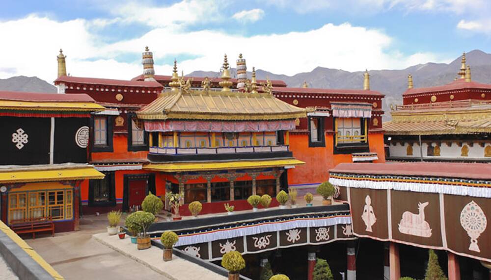 Jokhang in Tibet.