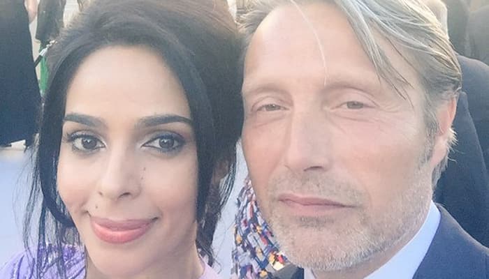 Cannes 2016: Mallika Sherawat&#039;s selfie with Mads Mikkelsen will sure make you jealous!