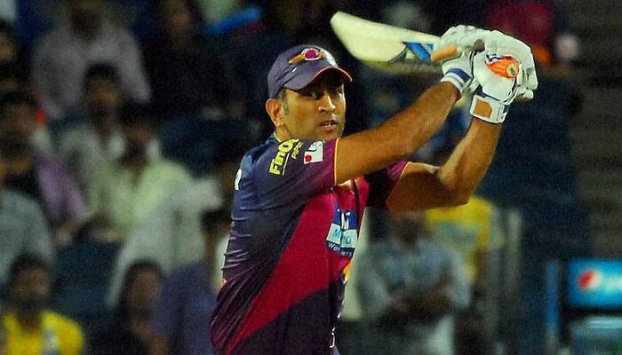 IPL 9 - Rising Pune Supergiants avoid last place as MS Dhoni&#039;s 64 powers Pune to thrilling win over KXIP