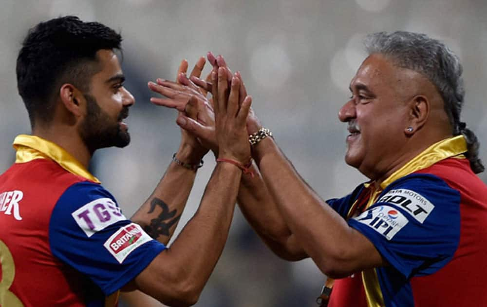 The Royal Challengers Bangalore scored 235 runs at the Wankhede stadium in Mumbai against the Mumbai Indians.