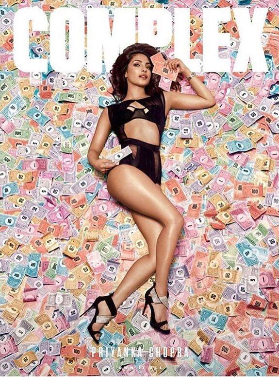 PRIYANKA ‏@priyankachopra :- My new cover! Thank you @ComplexMag and @The_SummerMan for an awesome interview and shoot.#OwnItAll -instagram