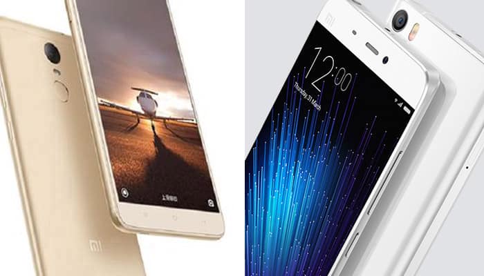 Xiaomi Redmi Note 3, Mi 5 open sale to begin at 2 pm today